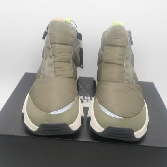 NEW Sorel Kinetic Impact Puffy Zip Waterproof Boots Stone Green Women's 9.5 - Picture 6 of 9